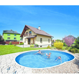 Montažni bazen AZURO 5,5x3,7x1,2