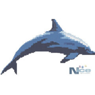 Delfin od mozaika 18