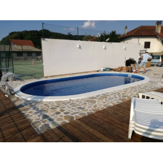Montažni bazen IBICA 5,25 x 3,2 x 1,5m