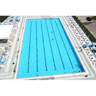 Porcelanska pločica za bazen TAMNO PLAVA - ANTISLIP