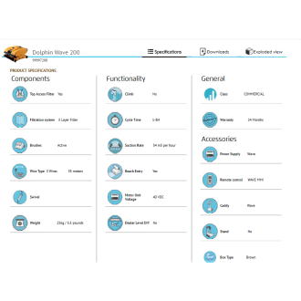 Robot DOLPHIN WAVE 200 XL