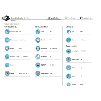 Robot DOLPHIN POOLSTYLE PLUS