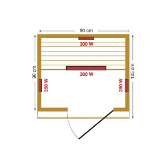 Infracrvena sauna ARAWA