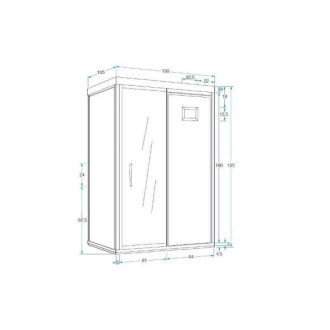 Infracrvena sauna LILY 2