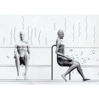 AKRILNA masažna stolica