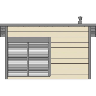Sauna SOLID OUTDOOR 2