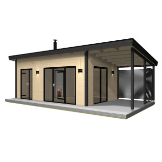Sauna SOLID OUTDOOR 3